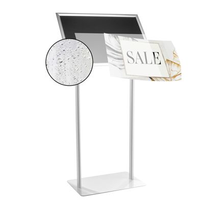 Espositore a leggio CLASSIC A2 impermeabile con cornice a scatto null