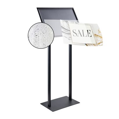 Espositore a leggio CLASSIC A2 impermeabile con cornice a scatto null