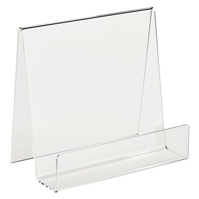 Espositore per libri, acrilico 210 x 195 mm (A4)