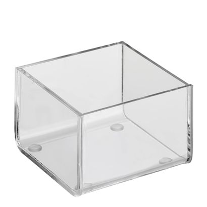 Scatola in acrilico 75 x 75 x 50 mm