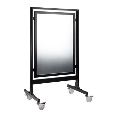 Cavalletto pubblicitario SQUARE, A1, nero 