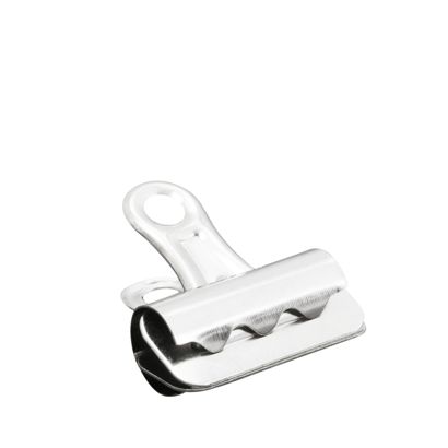 Molle fermacarte con clip bulldog, metallo 32 x 35 mm 