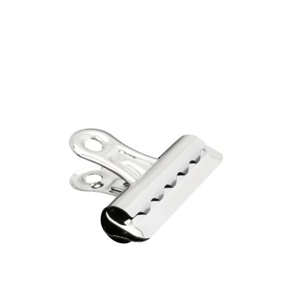 Molle fermacarte con clip bulldog, metallo 54 x 44 mm 