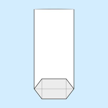 250 Sacchetti Piatti In HDPE Bloccati – 250 X 360 + 30 Mm, Trasparenti, Per Alimenti, Con Foro