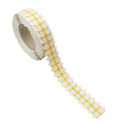 Bollini biadesivi PET, forte/forte 15 mm | 5000 pz