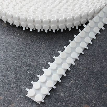 Bollini biadesivi di schiuma, 2 mm di spessore, forte/forte 10 mm | 2500 pz