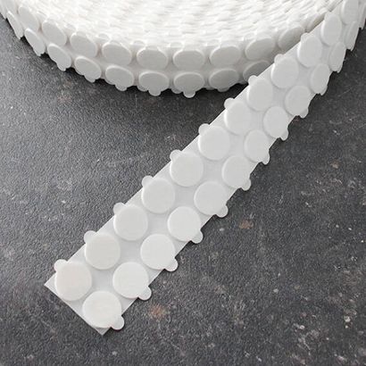 Bollini biadesivi di schiuma, 2 mm di spessore, forte/forte 20 mm | 2500 pz