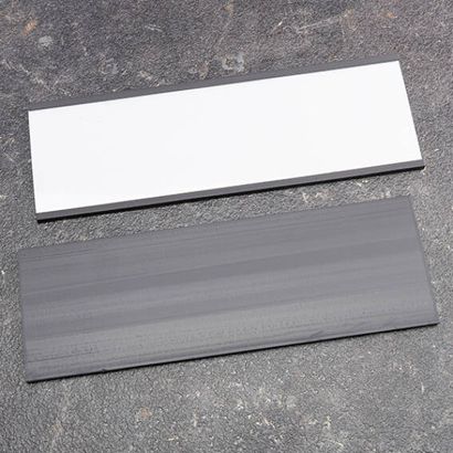 Supporto per etichette, profilo a C, magnetico, sezioni 50 mm | 150 mm | non autoadesivo 