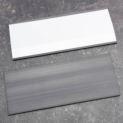 Supporto per etichette, profilo a C, magnetico, sezioni 60 mm | 180 mm | non autoadesivo 