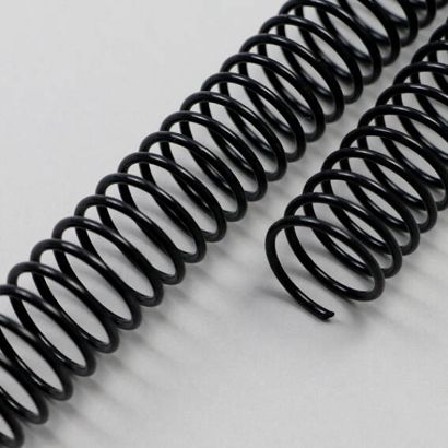 Spirali plastiche coil, A4, passo 4:1 8 mm | nero 