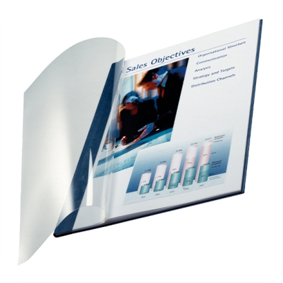 Cartellina ImpressBind A4, copertina morbida, 70 fogli blu | 7 mm
