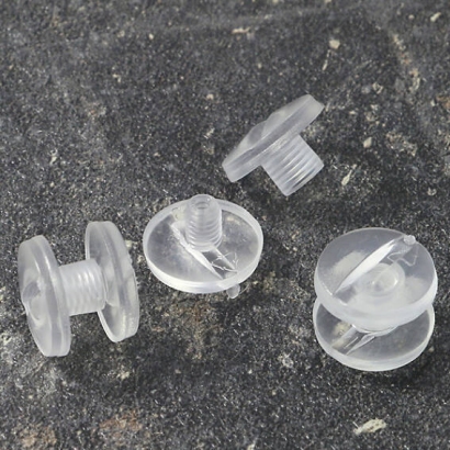 Viti sepolte in plastica, 5 mm | trasparente