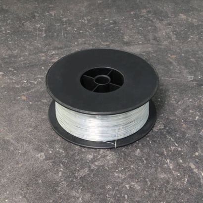 Filo metallico per cucitrice, tipo 28, 0,42 mm, rotondo, zincato (bobina con 2 kg) 