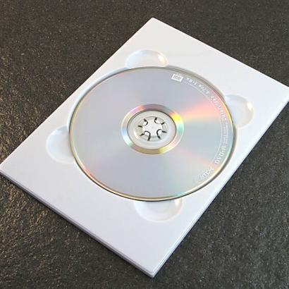 PORTA DVD, bianco 