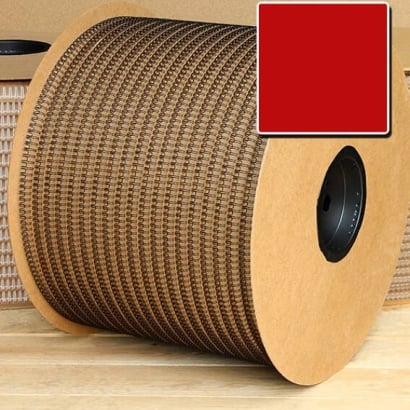 Spirali metalliche in bobina, passo 3:1 9,5 mm (3/8") | rosso