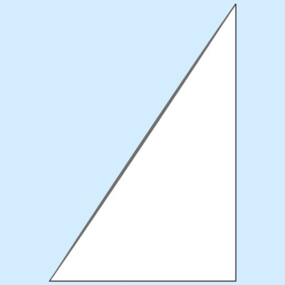 Tasche triangolari, autoadesivo, plastica PP, trasparente fondo: 140 mm, lato sinistra: altezza di 210 mm