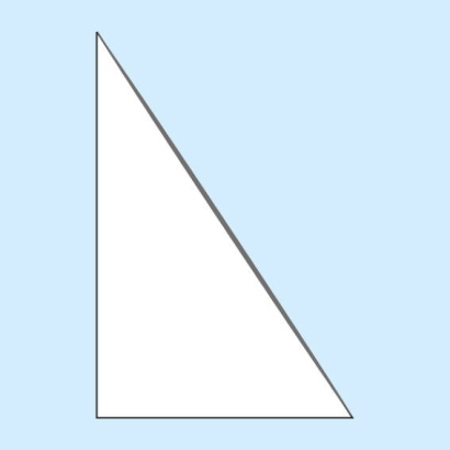 Tasche triangolari, autoadesivo, plastica PP, trasparente fondo: 100 mm, lato sinistra: altezza di 150 mm
