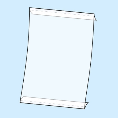 Buste a C con striscia adesiva A1 formato verticale