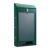 Dispenser sacchetti cane, con scomparto informativo A4, acciaio null