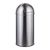 Pattumiera Push, acciaio inox argento opaco 35 l