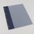 Cartellina con occhielli A4, 4 occhielli, fasteners per archiviazione, cartoncino lucido blu scuro
 