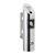 Posacenere da muro MELBOURNE, acciaio inox, argento 20 cm