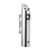 Posacenere da muro MELBOURNE, acciaio inox, argento 30 cm