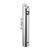 Posacenere da muro MELBOURNE, acciaio inox, argento 47 cm