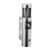 Posacenere da muro DARWIN, acciaio inox, argento 21,5 cm