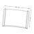 Supporto per moduli, PVC rigido Formato orizzontale 