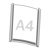 Buste per cartelloni, PVC rigido null