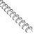 Spirali metalliche, passo 2:1, A4 9,5 mm (3/8")  | nero 