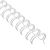 Spirali metalliche 3:1, A4 11,0 mm (7/16")  | bianco 