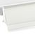 Profilo portaprezzi LS per scaffali Linde, Storebest e Tegometall 1240 mm | bianco 