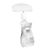 Clip porta prezzo con pinza grande e porta prezzi trasparente 