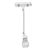 Clip porta prezzo con pinza grande e porta prezzi, estensione di 10 cm, trasparente estensione di 10 cm