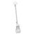 Clip porta prezzo con porta etichette piccolo e  pinza grande, 10 cm di estensione, trasparente 10 cm di estensione 