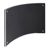 Cornice portafoto magnetica, curva 175 x 240 mm/A5  | trasparente|nero 
