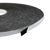Nastro biadesivo in schiuma PE, nero, 1 mm di spessore, adesione forte, EL100-02 12 mm