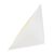 Tasche triangolari, autoadesivo, carta 100 x 100 mm  | bianco 