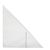 Tasche triangolari con tasca porta biglietti da visita, autoadesivo, plastica PP, trasparente 170 x 170 mm - sinistra 