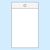 Sacchetti con chiusura ZIP con foro rotondo, plastica PE 80 x 120 mm