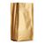 Sacchetto caffè con valvola di protezione dell'aroma, oro 245 x 100 mm 