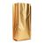 Sacchetto caffè con valvola di protezione dell'aroma, oro 375 x 140 mm  