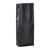 Sacchetti con soffietto e valvola di protezione dell'aroma, nero 330 x 105 mm 