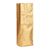 Sacchetti con soffietto e valvola di protezione dell'aroma, oro 280 x 80 mm 