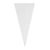 Sacchetti a cono, plastica PP 40 µm 180 x 370 mm