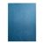 Copertina posteriore in cartoncino A4,  struttura in pelle blu 