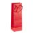 Borsa per bottiglie, 12 x 36 x 10 cm rosso 