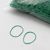 Elastico, verde 1 mm | 40 mm